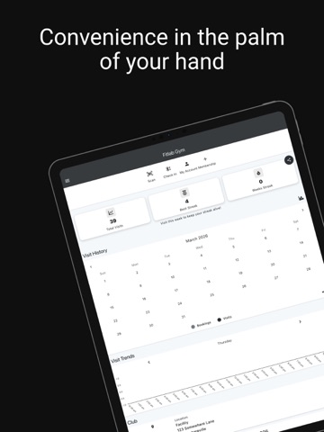 Fitlab Access iPad screenshot