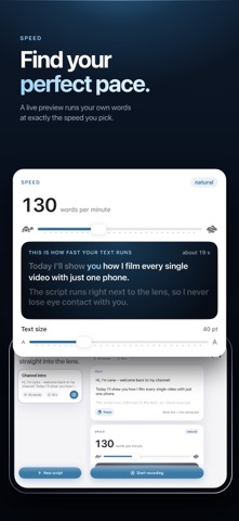 Fold Prompter – Teleprompter screenshot 3