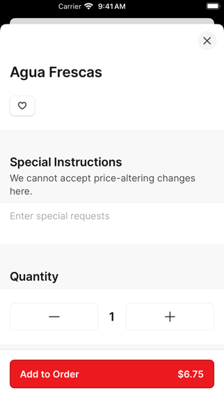 Tacos Ponchos iPhone screenshot 3 - Food & Drink app