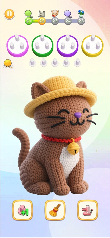 Wool Craze - Screw Sort Jogo screenshot 4