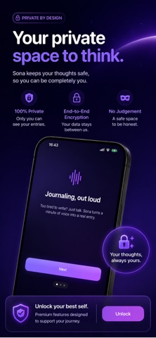 Sona: Voice Journal & Diary Screenshot 10 of 10