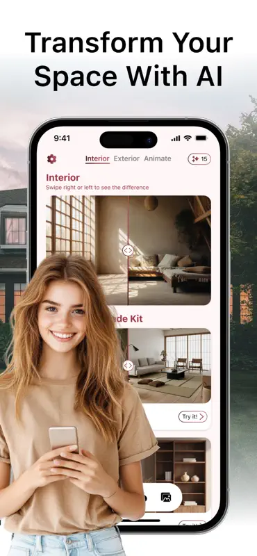 Spacely AI: Interior Design screenshot 2 of 5