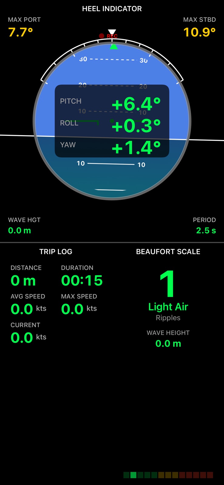 Marine Instruments iphone screenshot 4