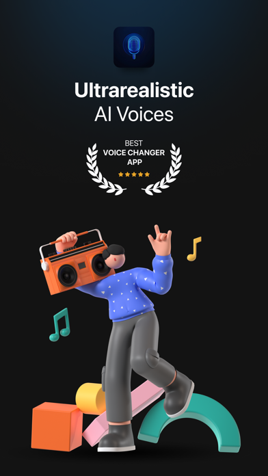 Voice Changer - VozGen AI Screenshot