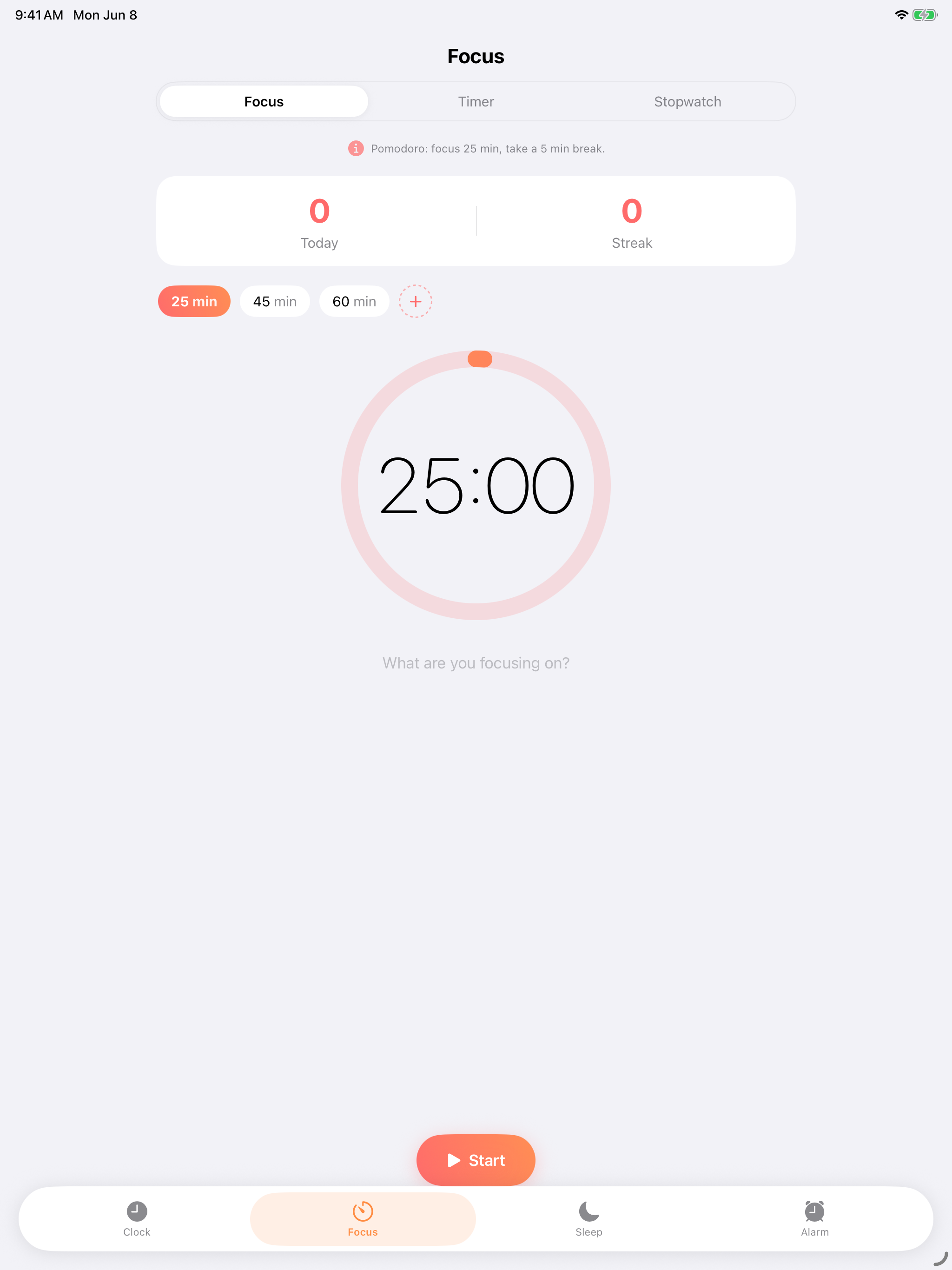 Dawn: Alarm Clock & Pomodoro