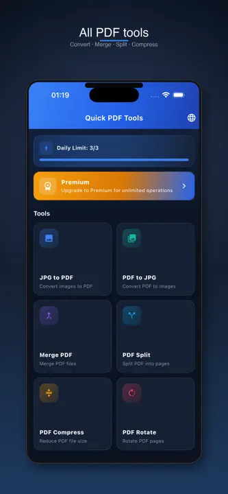 Quick PDF Tools screenshot 1