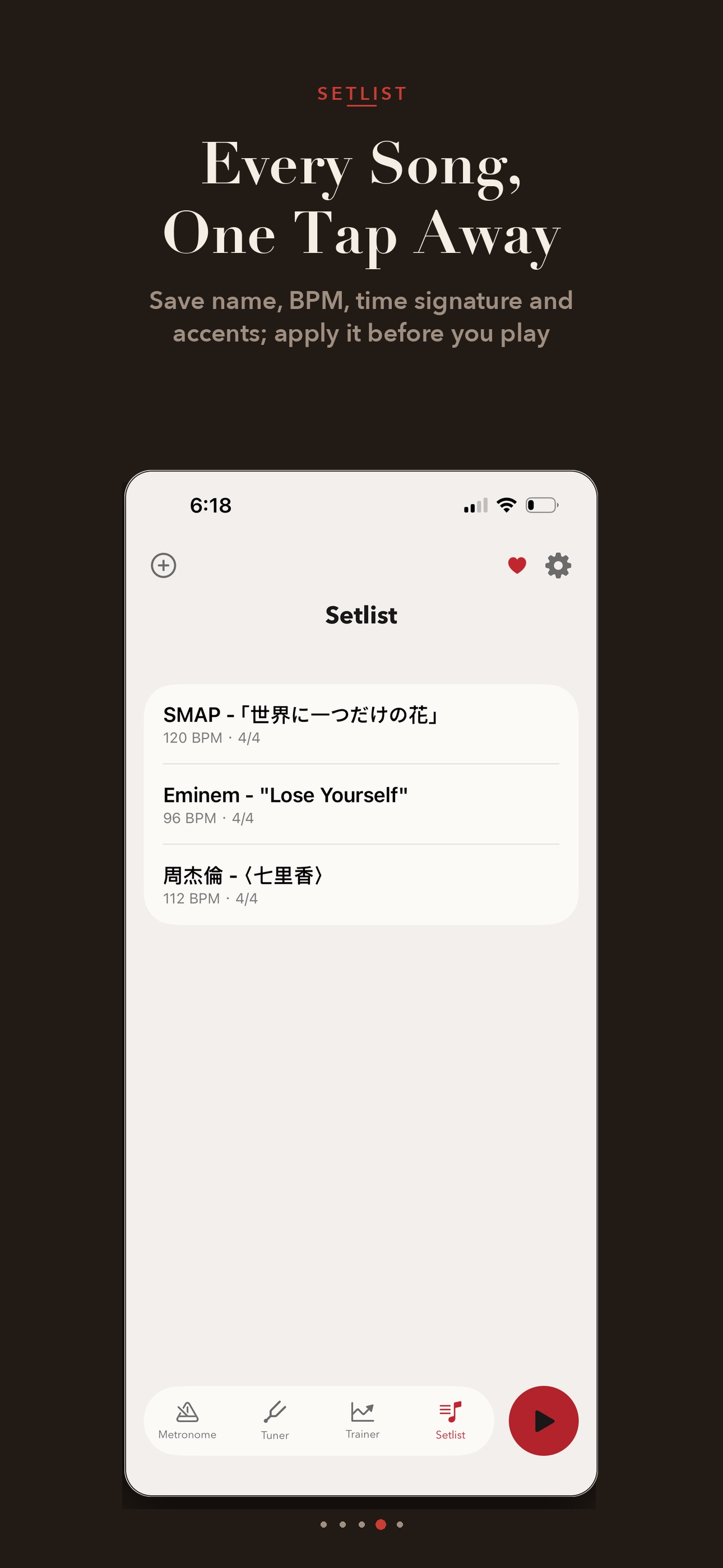Screenshot 4 of Tempoa - Metronome & Tuner