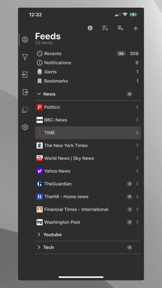 #1. RSS Radar (macOS) 由: Dejan Petrovic