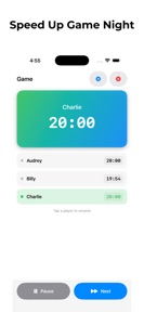 Tabletop Timekeeper screenshot