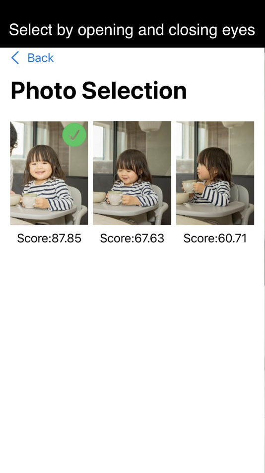 #2. Burst select camera (iOS) Podle: Limen Inc.