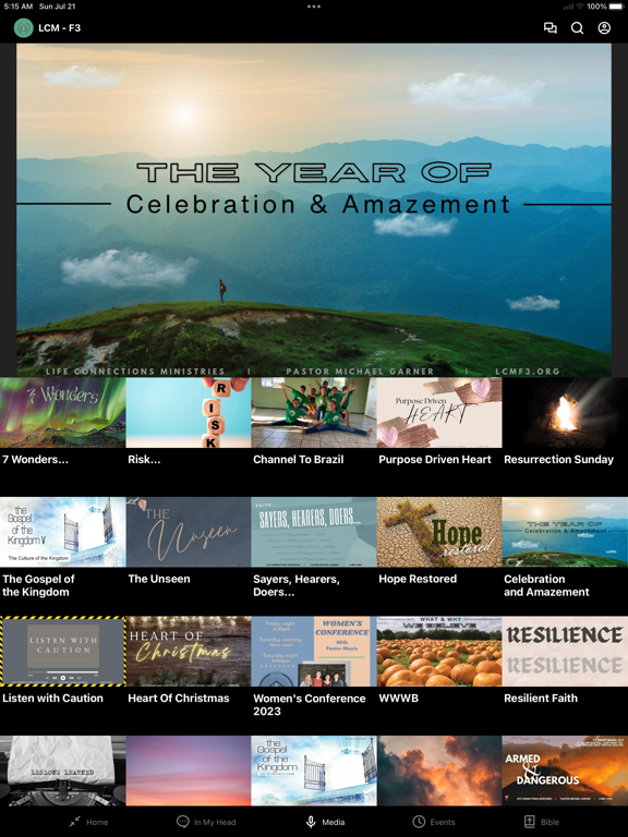 Life Connections Ministries iPad screenshot 3 - Lifestyle app