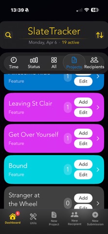 SlateTracker screenshot