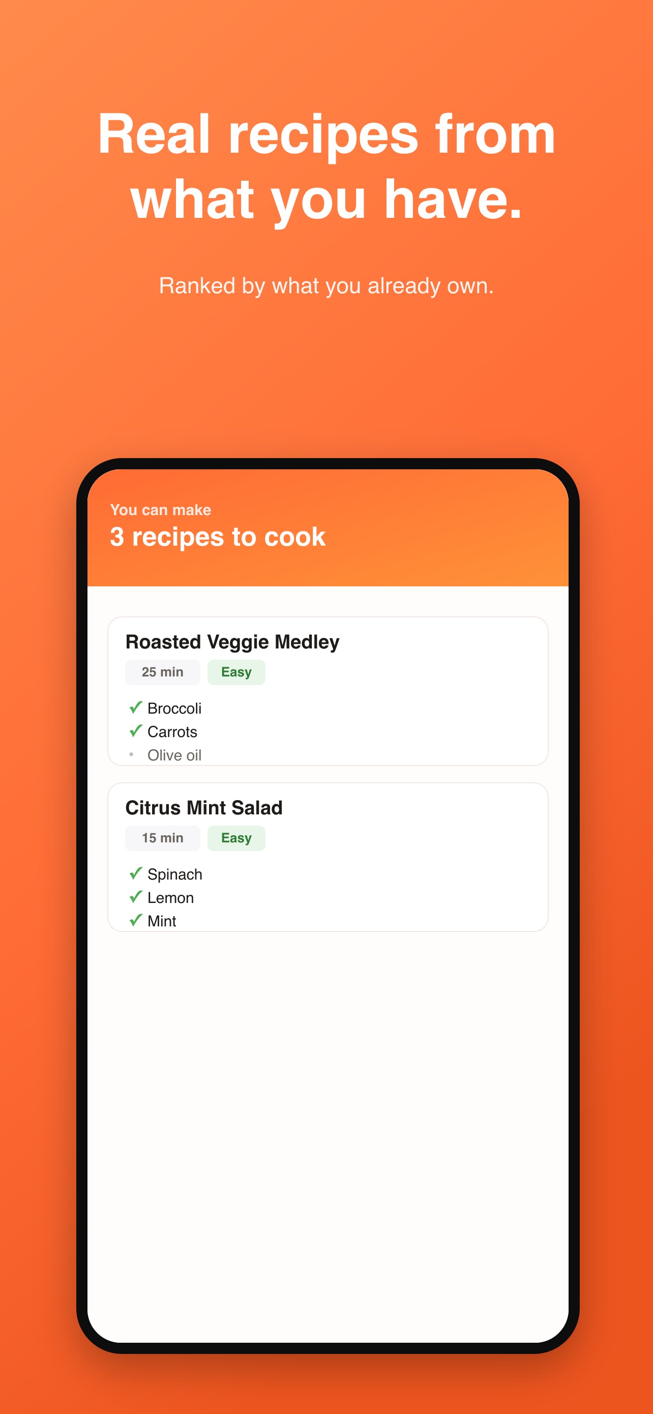 Screenshot 3 of What’s Cooking: Fridge Recipes