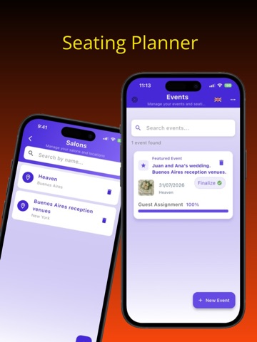 Seatly: Seating Chart Planner iPad screenshot