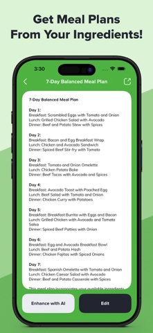 Meal AI - Meal Plans & Recipes screenshot