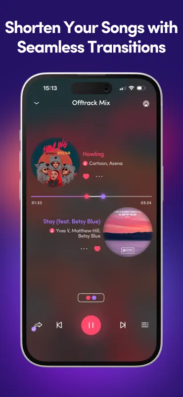 Offtrack: AI DJ Mixer screenshot 1 of 8