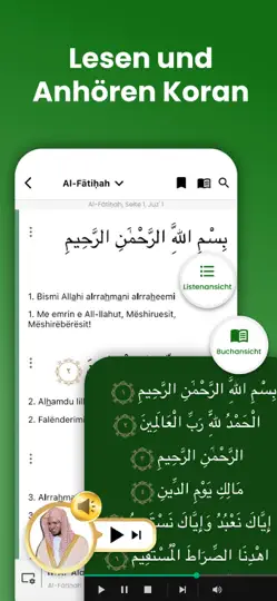 Screenshot von Koran 360: Al Quran Deutsch auf dem iPhone 3