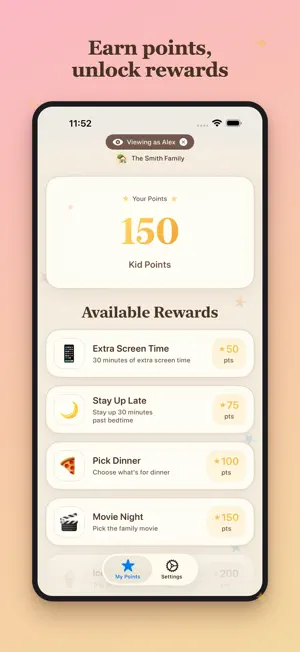 Kid Points - Family Rewards screenshot 2