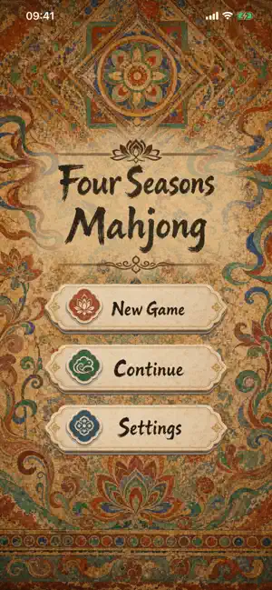 Four Seasons Mahjong screenshot 1