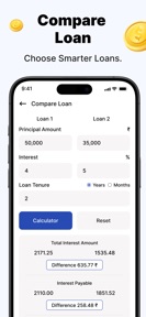 Loan EMI Calculator & Mortgage screenshot