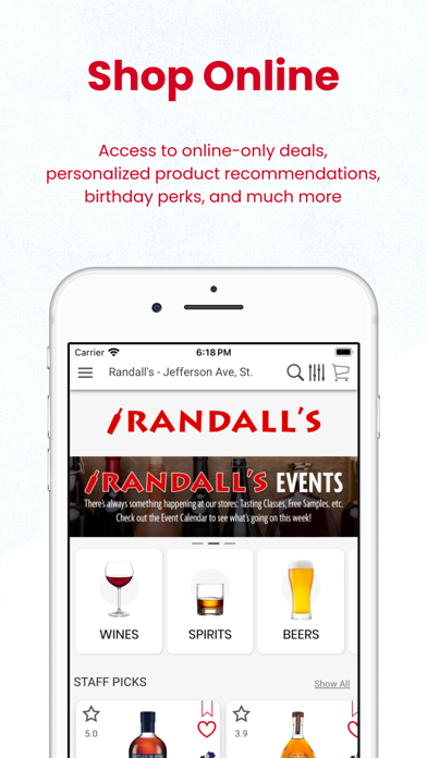 Screenshot #1 pour ShopRandalls