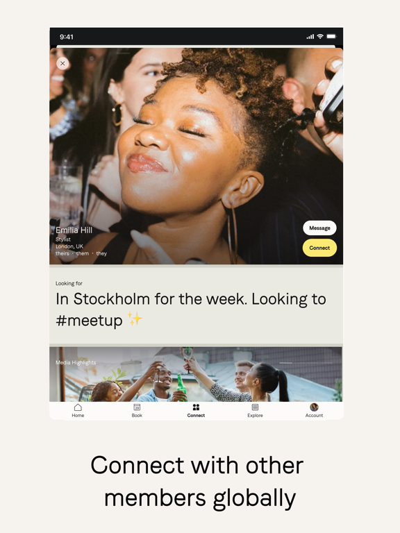 Soho House iPad screenshot 5 - Lifestyle app