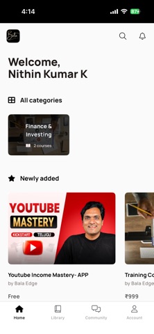 BalaEdge screenshot
