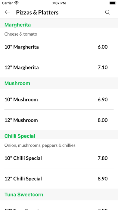 Lord Street Takeaway Screenshot