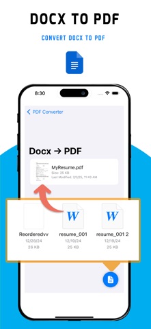 PDF Reader: converter, signer iPhone screenshot