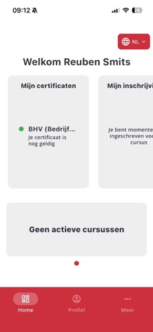 Fire-Control Cursistenportaal Screenshot 1 of 3