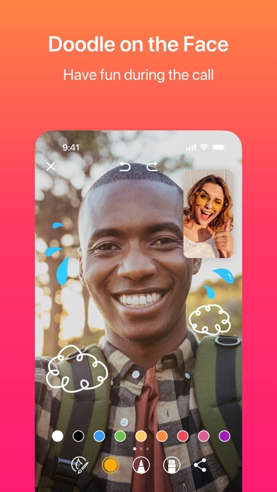JusTalk - Video Chat & Calls iPhone screenshot 5 - Social Networking app
