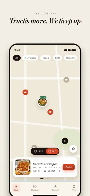 Eatrys: Food Trucks Near You screenshot 2