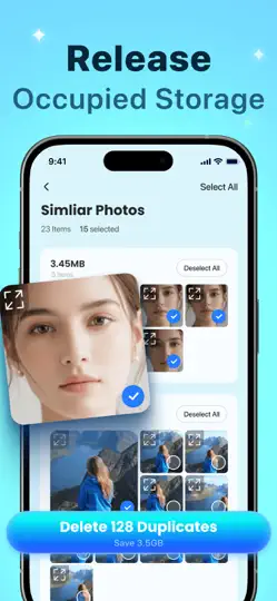 Captura de pantalla de AI Cleaner - Photos&Videos en iPhone 4