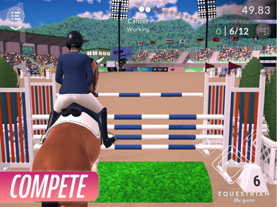 Equestrian the Game iPad app afbeelding 3