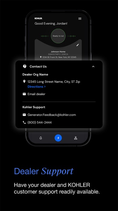 KOHLER Energy Management Screenshot