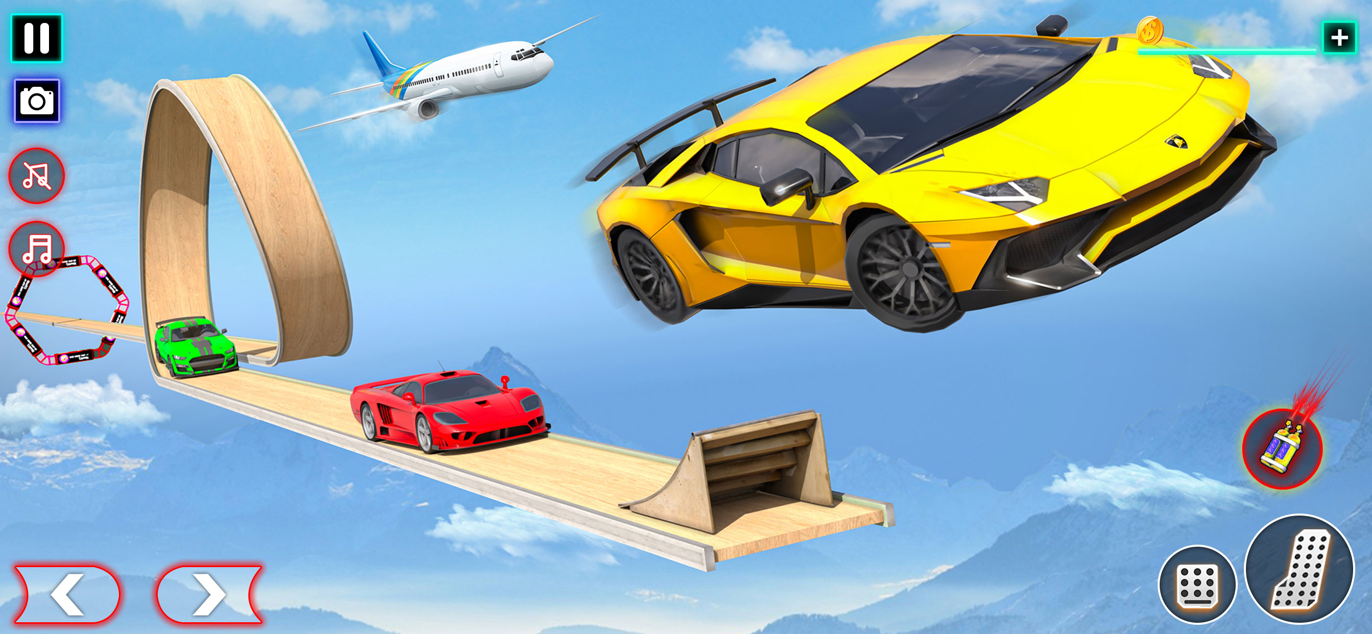 Real Speed Car Stunt Racing
