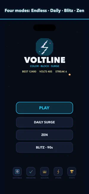 Voltline: Color Block Surge screenshot 4