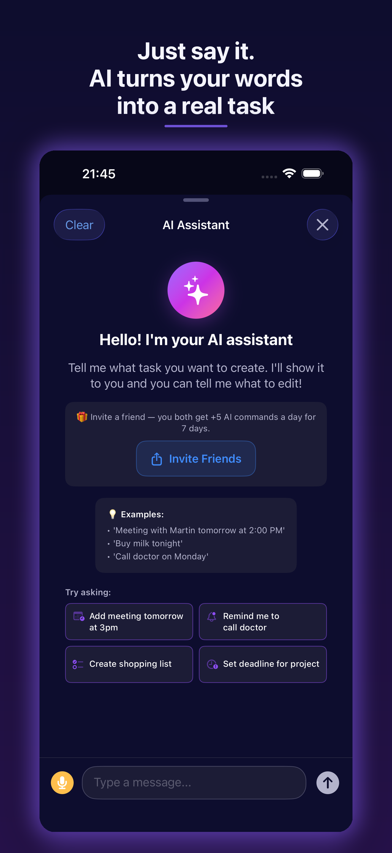 TaskFLY: AI To-Do & Planner screenshot 2