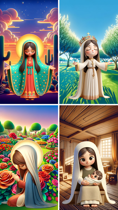 Screenshot #1 pour Virgin Mary Stickers