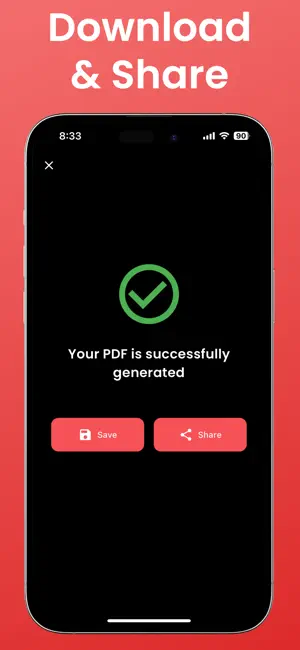JPG to PDF Converter • screenshot 4