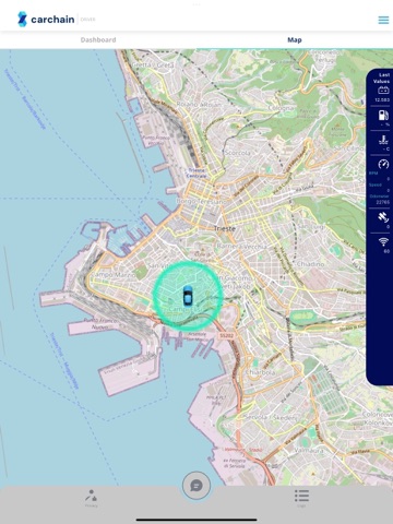 Carchain Drivers iPad screenshot