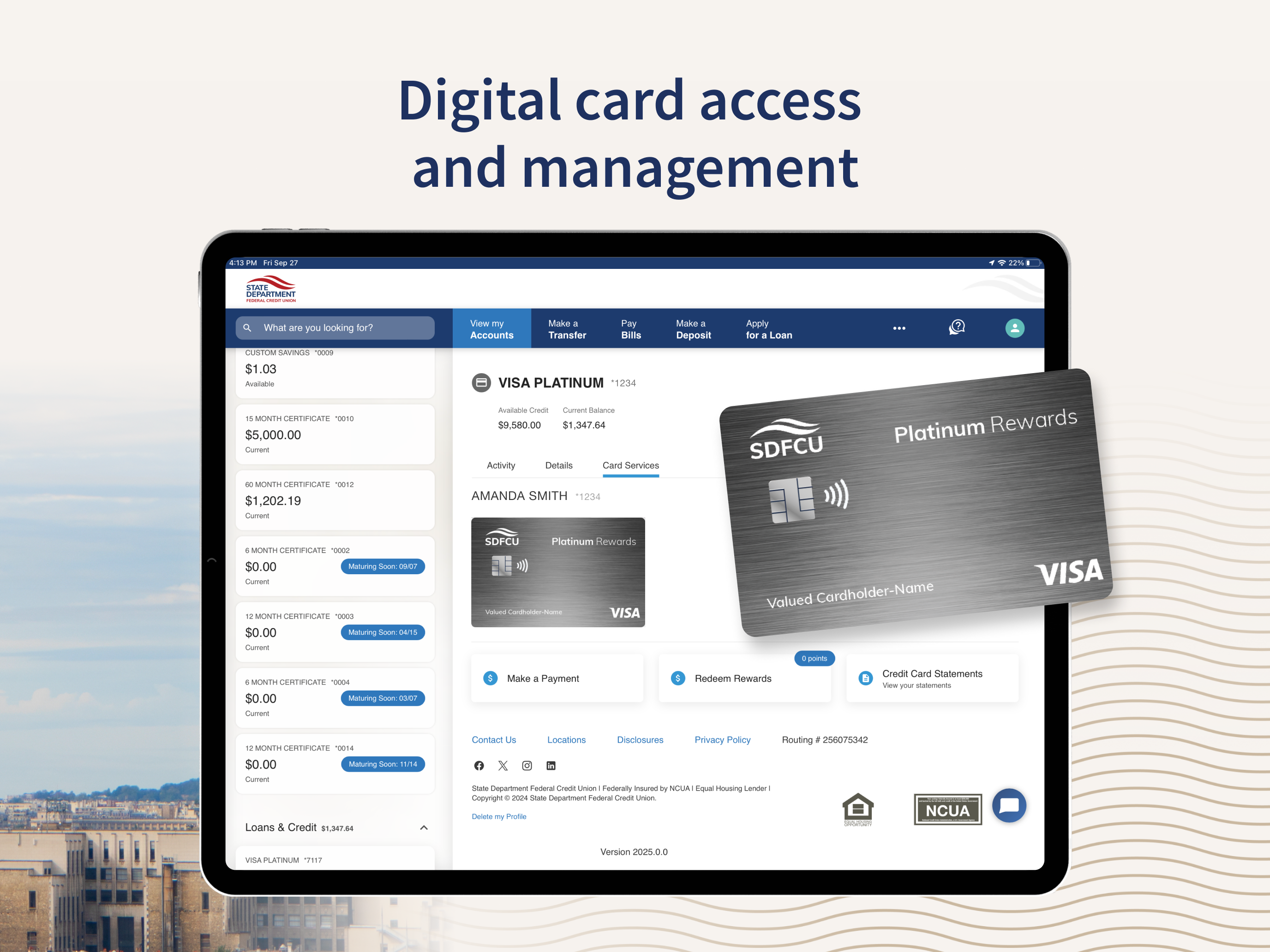SDFCU Digital Banking