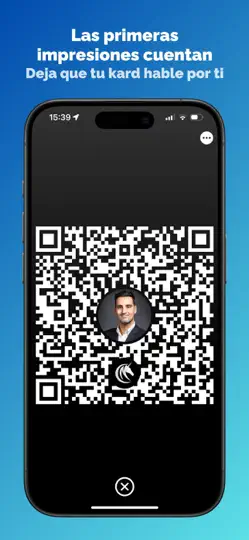 Captura de pantalla de Kard – Tarjeta De Negocios en iPhone 4