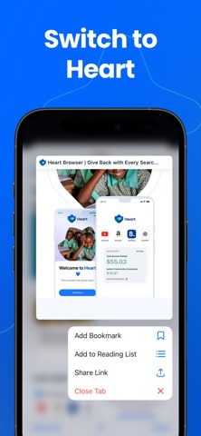 Heart – Browser That Does Good Screenshot 5 of 8