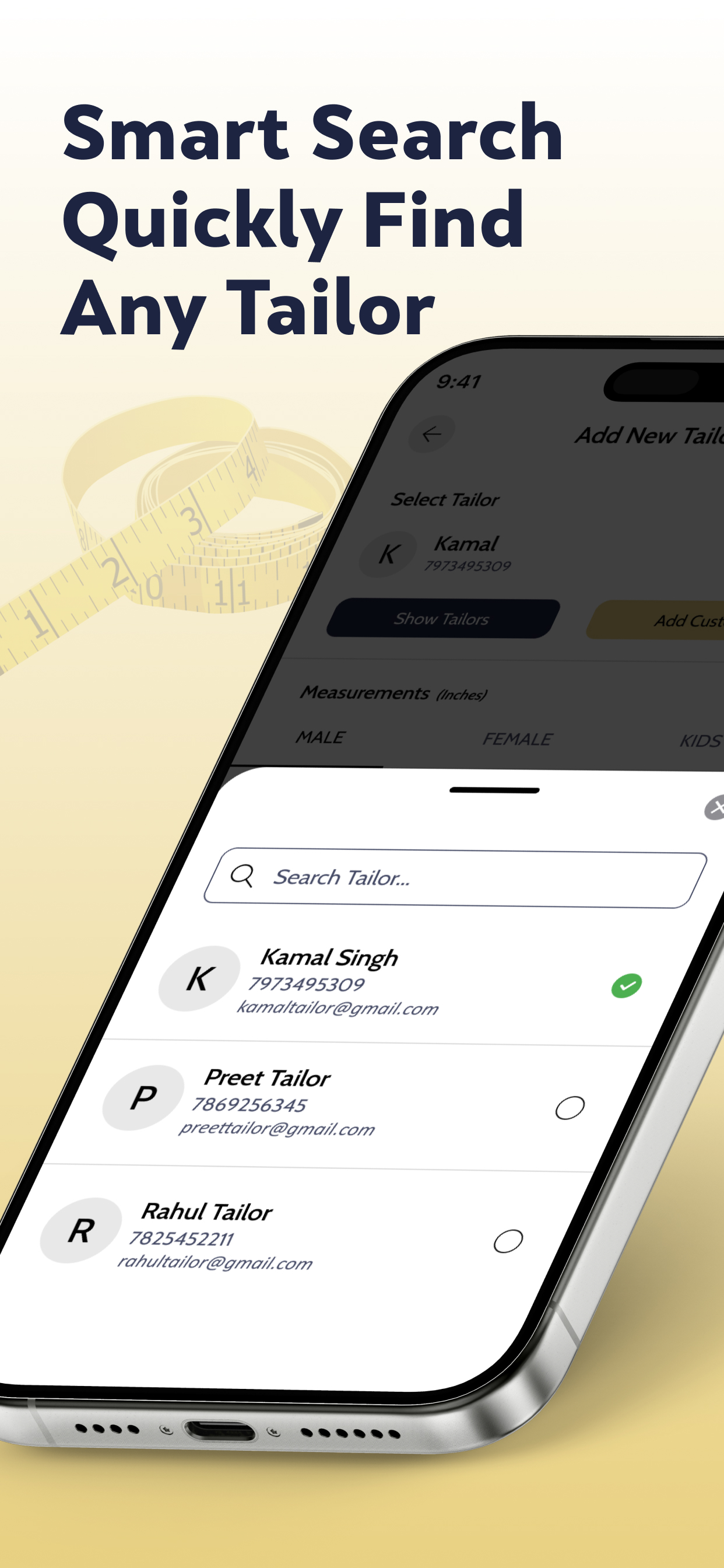 My Tailor App screenshot 5
