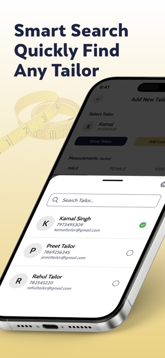 My Tailor App Screenshot 5 of 5