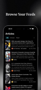 Glanced - News & RSS Reader screenshot