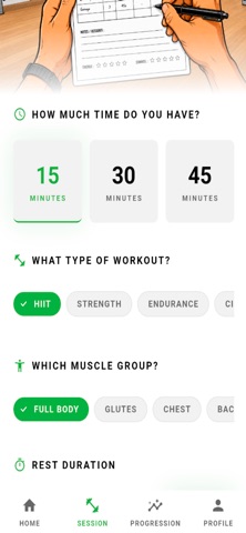 Agile Workout : fitness screenshot