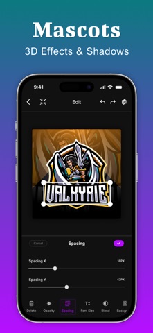 Gamer Logo Maker,Esport Gaming iPhone screenshot