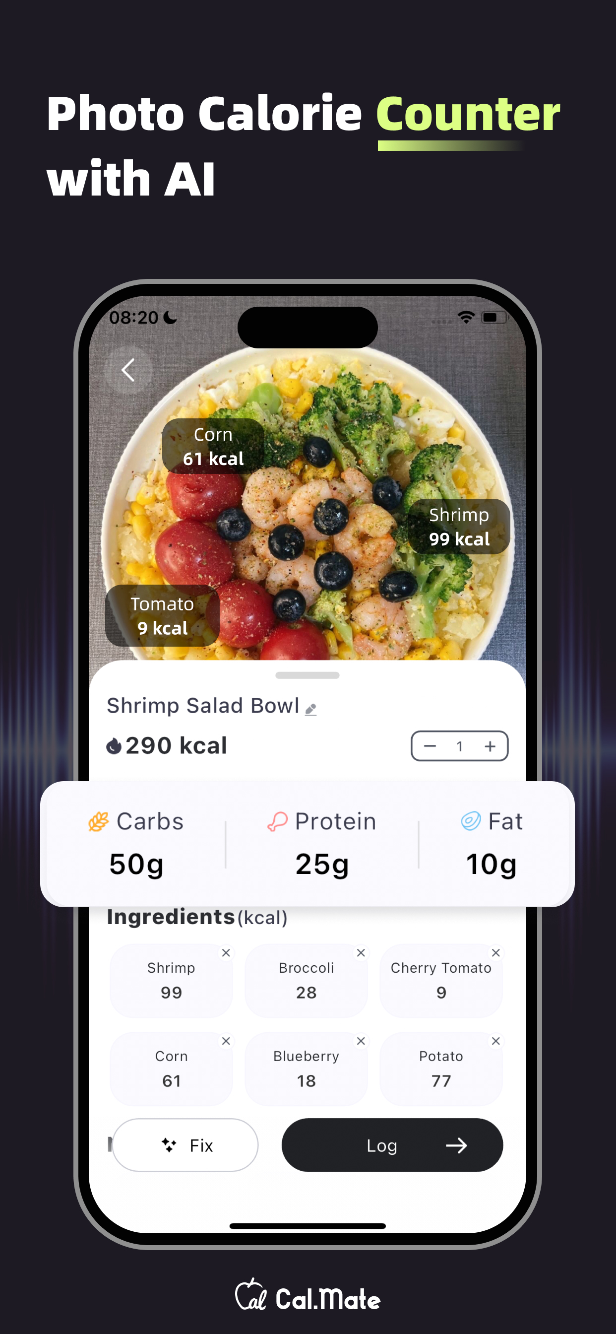 CalMate-Food Calorie Tracker